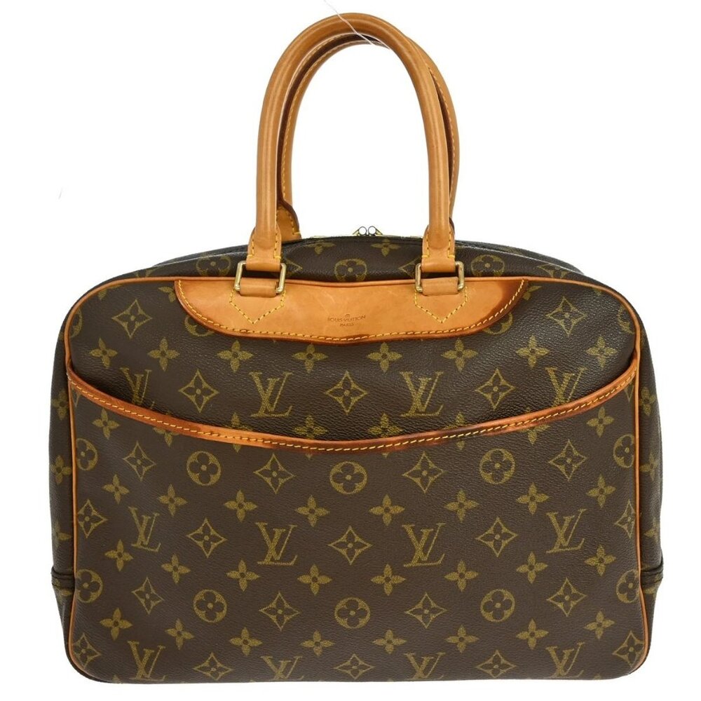 BUYIT LOUIS VUITTON DEAUVILLE BOWLING HANDBAG MONOGRAM M42270 VI1924 NQ01658